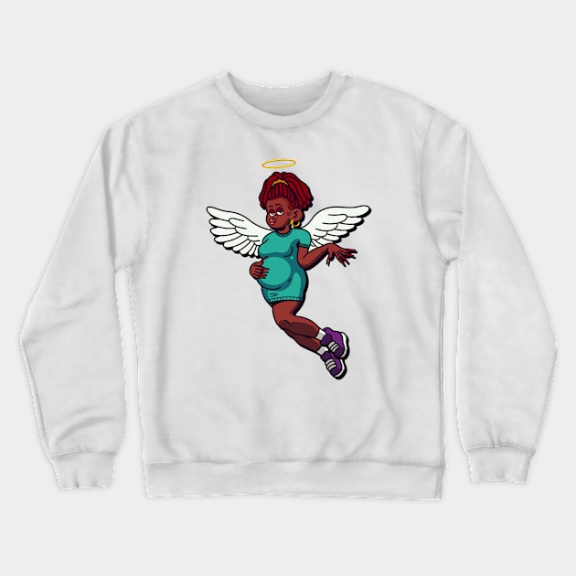 The Virgin Keysha Crewneck Sweatshirt by artofbryson